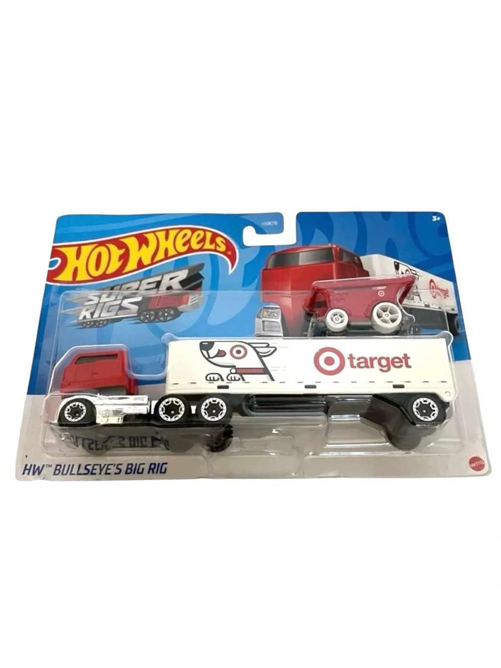 Hot Wheels Big Rig Truck Trailer Bullseye Target